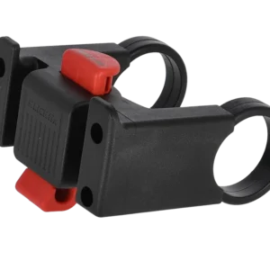 KLICKfix - Adattatore manubrio oversize nero, per Ø 31,8mm (RIF. BORSA GRAVEL AL MANUBRIO KLICKfix)