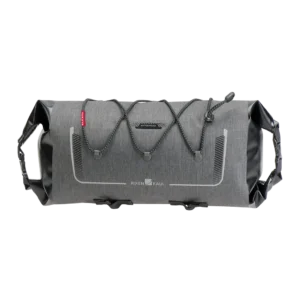 KLICKfix - Borsa da manubrio Bikepack Waterproof grigio,18x18x36cm,12 l,670g (adatt. non incluso)