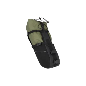 XLC - Borsa da sella BA-G02 nero/verde, ca. 15 l