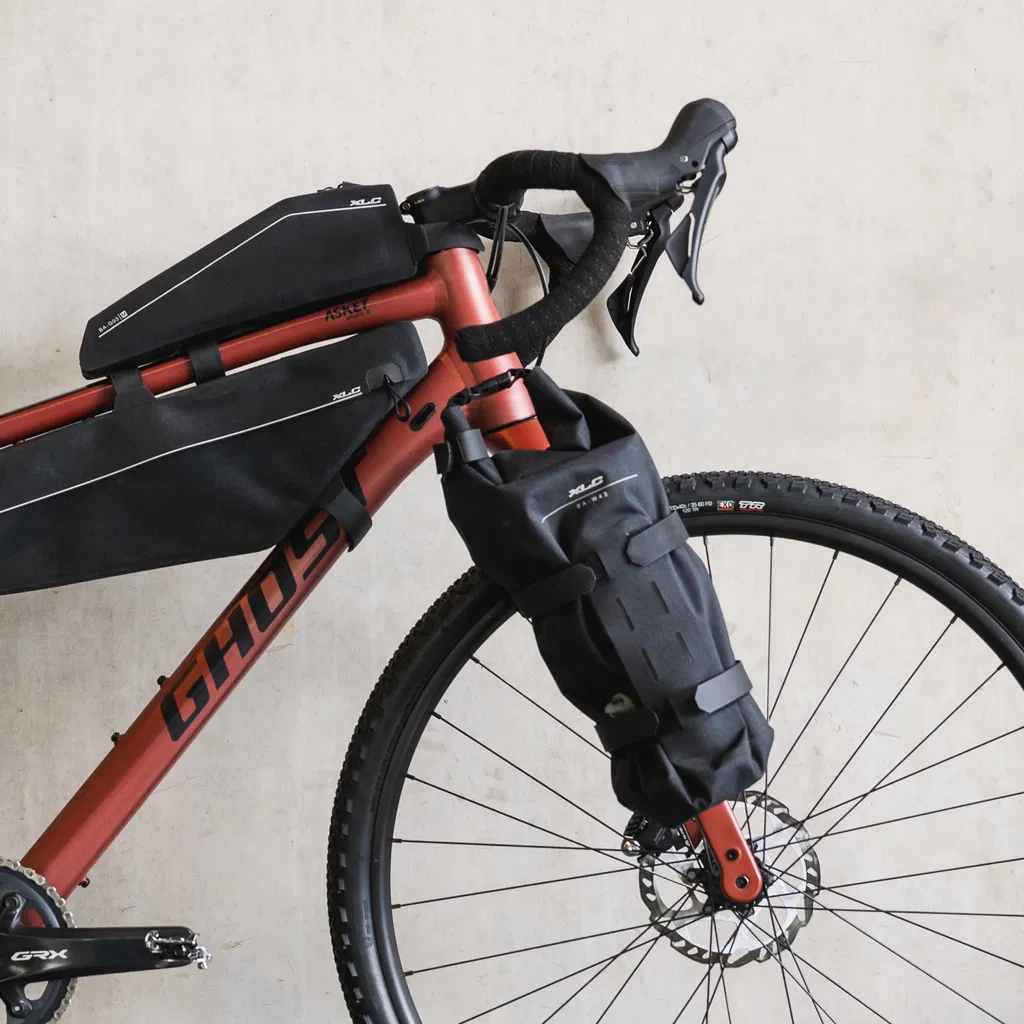 XLC - Drybag BA-W43 nero, impermeabile, 17x45cm, 7,5l - immagine 2